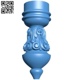 Top of the column A004576 download free stl files 3d model for CNC wood carving
