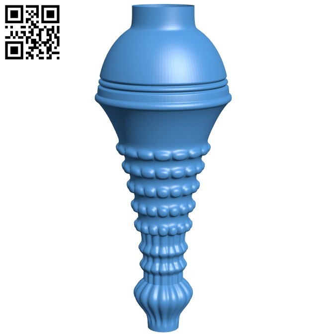 Top of the column A004580 download free stl files 3d model for CNC wood carving