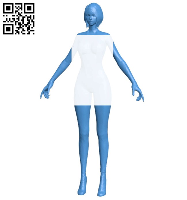 Women B006970 file stl free download 3D Model for CNC and 3d printer