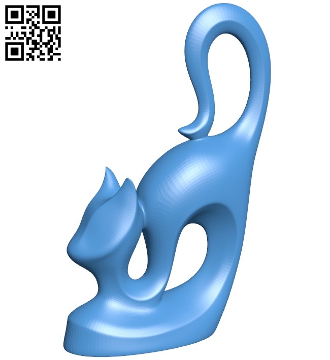 African Cat B007335 file stl free download 3D Model for CNC and 3d printer