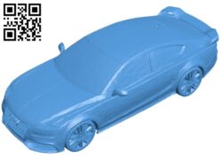 Audi R7 concept car B007537 file stl free download 3D Model for CNC and 3d printer