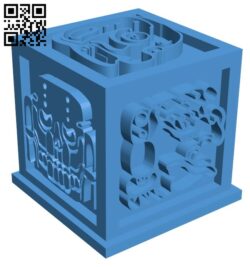 Aztec cube artifact B007540 file stl free download 3D Model for CNC and 3d printer