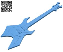 BC rich warlock B007568 file stl free download 3D Model for CNC and 3d printer