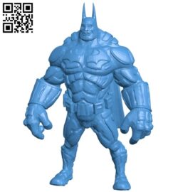 Bat Man 25 B007565 file stl free download 3D Model for CNC and 3d printer