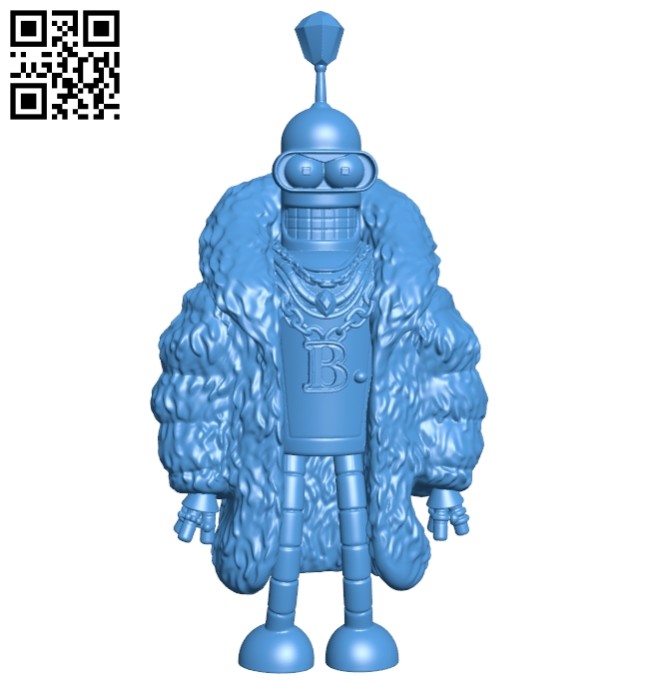 Bender pimp B007177 file stl free download 3D Model for CNC and 3d printer
