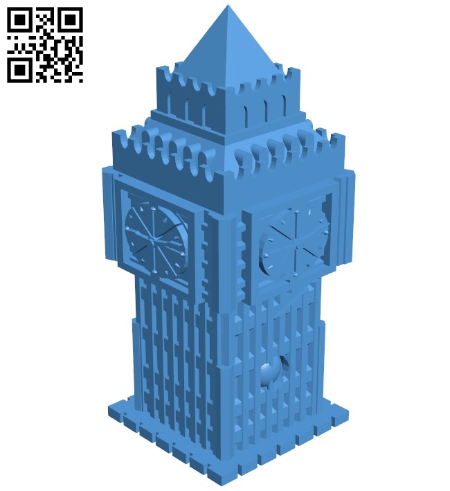 Free STL file The Game of Life Big Ben ♟・Model to download and