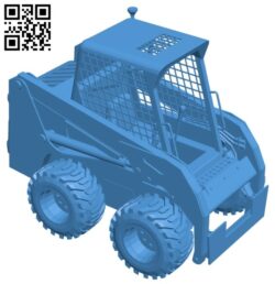 Bobcat truck S160 B007591 file stl free download 3D Model for CNC and 3d printer