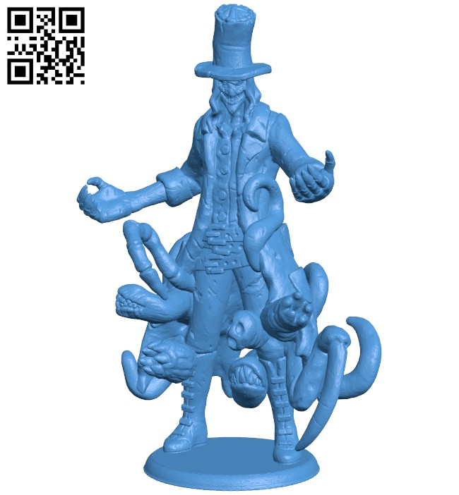 Boogey man B007532 file stl free download 3D Model for CNC and 3d printer
