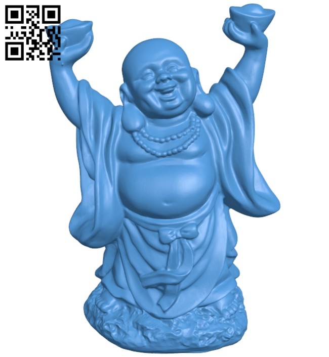 Buddha B007189 file stl free download 3D Model for CNC and 3d printer