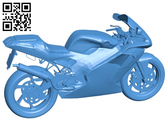 Cagiva moto evo B007471 file stl free download 3D Model for CNC and 3d printer