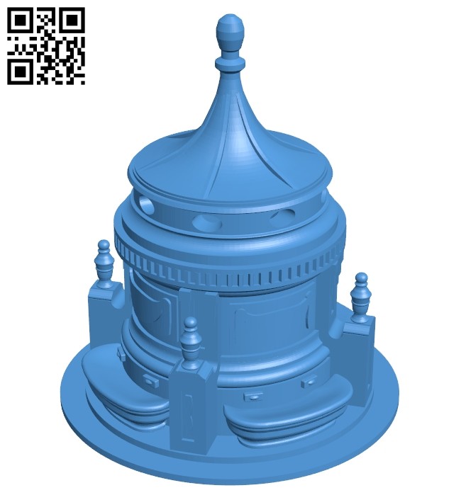 Caja De Agua - house B007475 file stl free download 3D Model for CNC and 3d printer