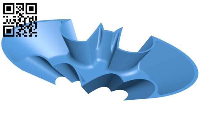 Candy bowl batman B007500 file stl free download 3D Model for CNC and 3d printer