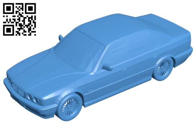 Car BMW B007438 file stl free download 3D Model for CNC and 3d printer
