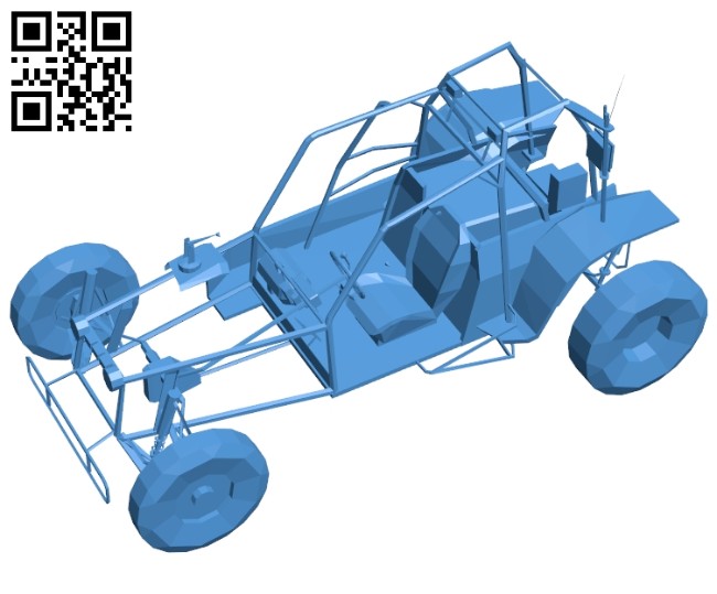 Car buggy half life B007321 file stl free download 3D Model for CNC and 3d printer