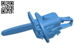 Chainsaw B007456 file stl free download 3D Model for CNC and 3d printer