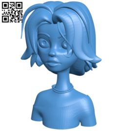 Char women B007140 file stl free download 3D Model for CNC and 3d printer