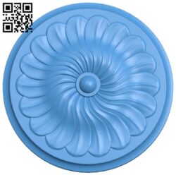 Circular disk pattern A004887 download free stl files 3d model for CNC wood carving