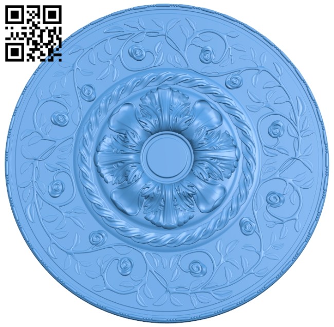 Circular disk pattern A004890 download free stl files 3d model for CNC wood carving