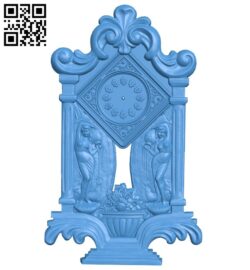 Clock watcher A004897 download free stl files 3d model for CNC wood carving