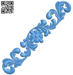 Decorative vine pattern A004781 download free stl files 3d model for CNC wood carving