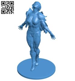 Dragon lady women B007393 file stl free download 3D Model for CNC and 3d printer