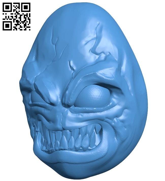 Evil egg B007384 file stl free download 3D Model for CNC and 3d printer