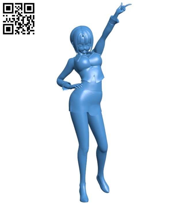 Female accountant B007207 file stl free download 3D Model for CNC and 3d printer