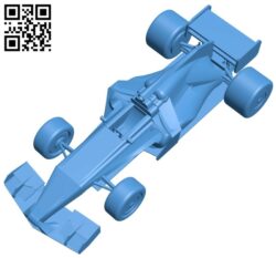 Formula one race car B007333 file stl free download 3D Model for CNC and 3d printer