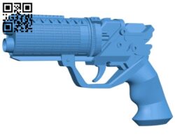 Gun K’s Blaster B007225 file stl free download 3D Model for CNC and 3d printer