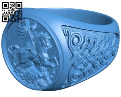 Ring, Jewellery 3D Model, Men's Ring model 3dm file for 3D printing 12 -  Dezin.info
