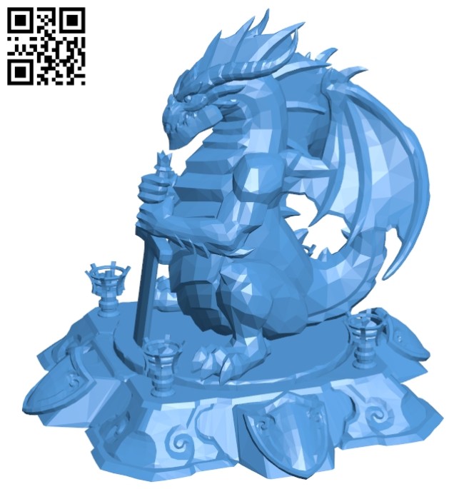 Hots buildings core dragon B007508 file stl free download 3D Model for CNC and 3d printer