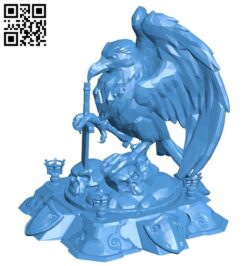 Hots buildings core raven B007509 file stl free download 3D Model for CNC and 3d printer
