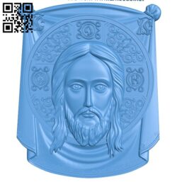 Icon of the Savior A004825 download free stl files 3d model for CNC wood carving