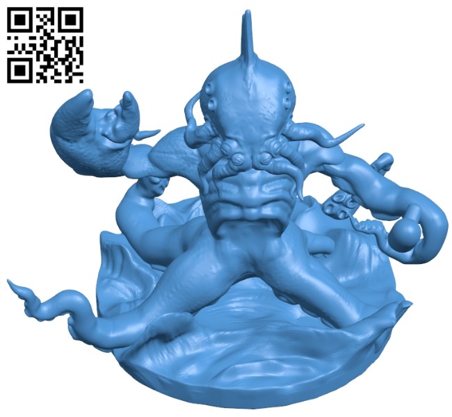 Kappa kraken B007231 file stl free download 3D Model for CNC and 3d printer
