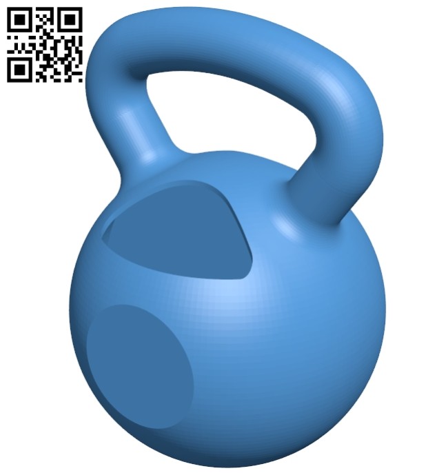 STL file KETTLEBELL PROTEIN HOLDER ⚽・3D printable design to download・Cults