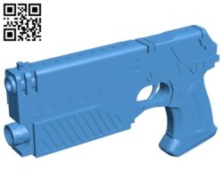 Lawgiver gun B007394 file stl free download 3D Model for CNC and 3d printer