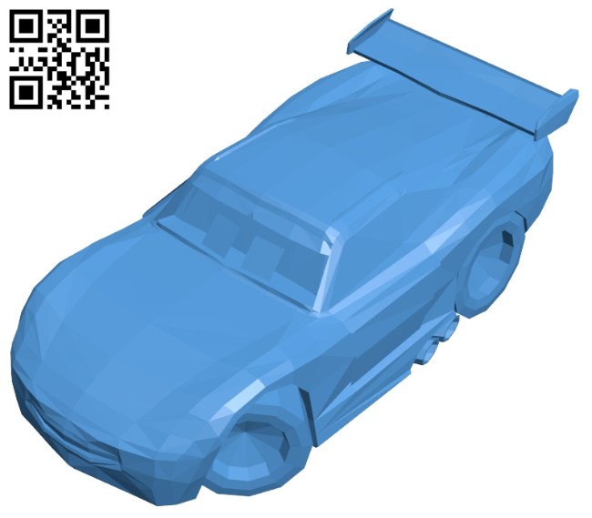 STL file Lightning Mcqueen Silhouette 🌩️・3D print design to download・Cults