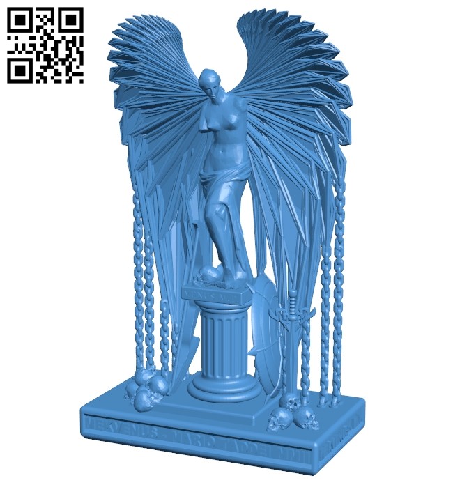 Mario taddei venus mech wing B007476 file stl free download 3D Model for CNC and 3d printer