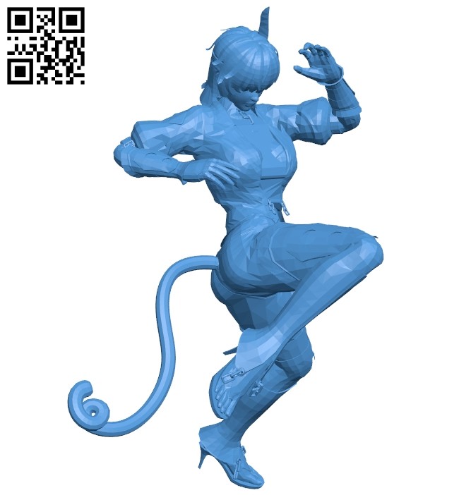 Miss Ayane cat B007175 file stl free download 3D Model for CNC and 3d printer