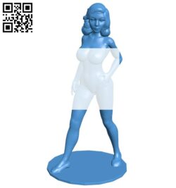 Miss Elizabeth B007450 file stl free download 3D Model for CNC and 3d printer