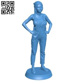 Miss Naomi B007318 file stl free download 3D Model for CNC and 3d printer