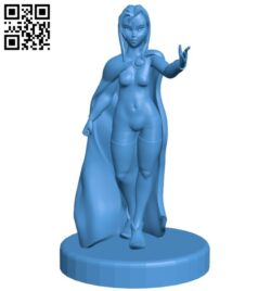 Miss Raven B007218 file stl free download 3D Model for CNC and 3d printer