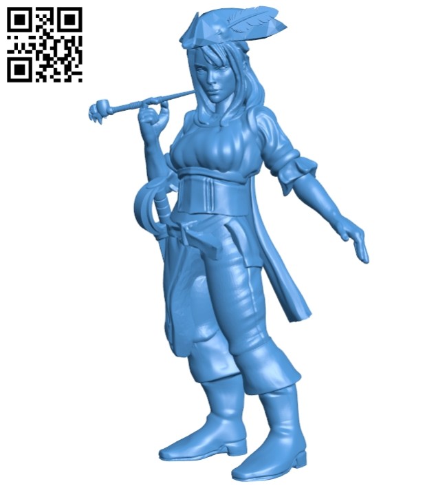 Miss Sandara Quinn B007290 file stl free download 3D Model for CNC and 3d printer