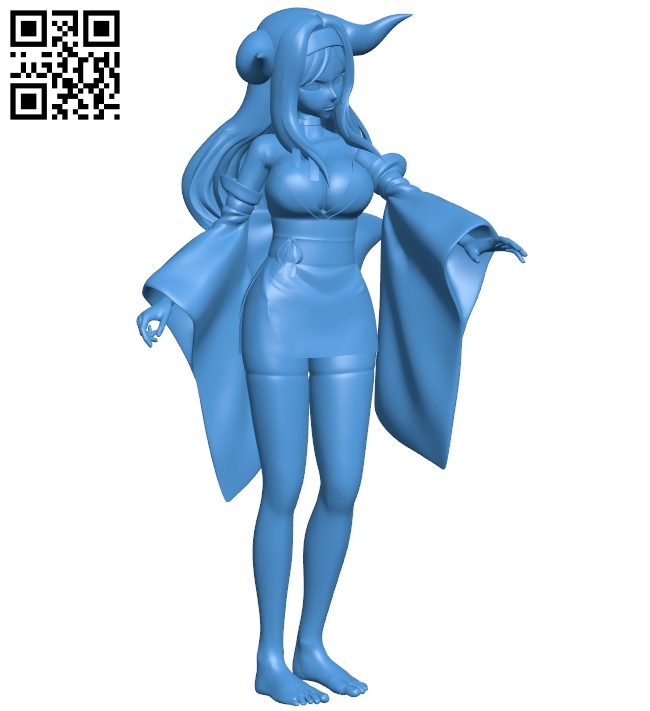 Miss Seilah B007271 file stl free download 3D Model for CNC and 3d printer