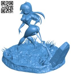 Miss Vampirella B007300 file stl free download 3D Model for CNC and 3d printer