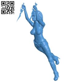 Miss elf B007463 file stl free download 3D Model for CNC and 3d printer