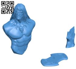 Mr conan body by eastman B007122 file stl free download 3D Model for CNC and 3d printer