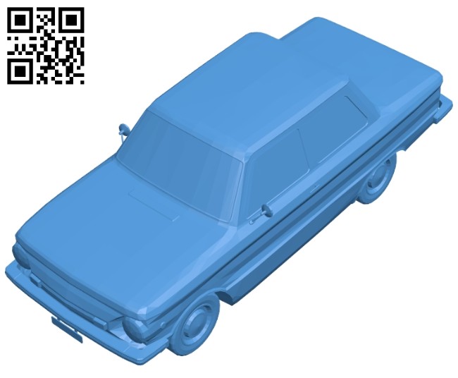 Old car B007351 file stl free download 3D Model for CNC and 3d printer