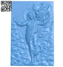 Painting of God A004944 download free stl files 3d model for CNC wood carving