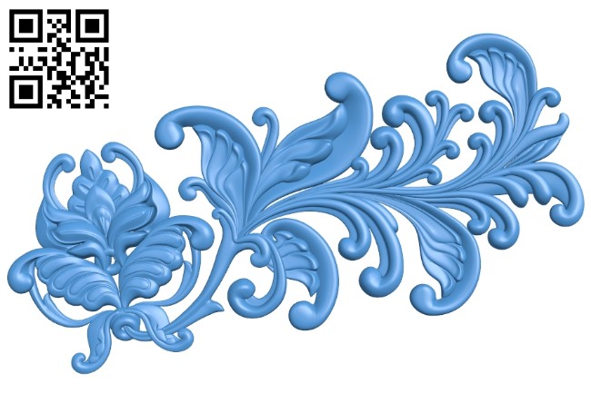 Pattern decor design A004812 download free stl files 3d model for CNC wood carving